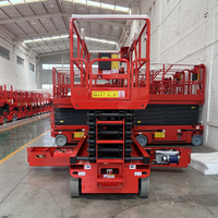 Plateforme élévatrice mobile à ciseaux, échafaudage électrique, élévateur hydraulique à ciseaux automatique