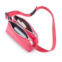 Sac banane unisexe imperméable en néoprène à rayures pour friandises pour chien, avec fermeture éclair et double compartiment, idéal pour l'entraînement en extérieur