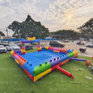 Yuedong 7m enfants aire <span class=keywords><strong>de</strong></span> <span class=keywords><strong>jeux</strong></span> gonflable autos tamponneuses mur <span class=keywords><strong>de</strong></span> clôture <span class=keywords><strong>de</strong></span> terrain pour aller Kart arc enfants jouer parc château - Product Image 3