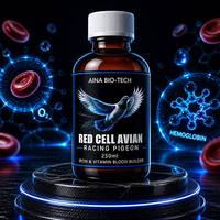 Professionelles Champion B-12 Rote-Blutkörperchen-Flüssigserum 250ml Verbesserte Blutsauerstoff- und Fluggeschwindigkeitsausdauer Rennbrieftauben-Gesundheit