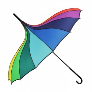 Unique and Charming Pagoda <b>Umbrella</b> Parasol for Sun and Beach <b>Umbrellas</b> Wedding Party Preferred - Product Image 2