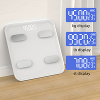 Báscula Digital Inteligente OEM Gratuita para Peso Corporal, Índice de Masa Corporal Personal, Sensor Electrónico de Grasa Corporal para Uso en Baño