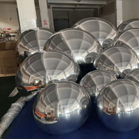 Ballons gonflables géants brillants TianYi Tech, boules décoratives métalliques, ballons miroir gonflables