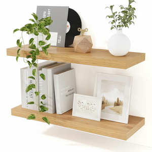 <span class=keywords><strong>Étagère</strong></span> murale flottante en bois <span class=keywords><strong>de</strong></span> haute qualité, vente directe d'usine, pour le rangement à la maison, dans le salon ou la chambre. - Product Image 1