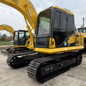 Excavadora compacta Komatsu PC130 usada, 13 toneladas/10 toneladas, original, pocas horas de uso, calidad japonesa, viene con cucharón, certificación CE, en venta - Product Image 3