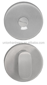 Commercio all'ingrosso nero opaco in acciaio inox maniglia della porta interna con lo stemma <span class=keywords><strong>PZ</strong></span> piastra del foro per l'ingresso bagno esterno uso dell'hotel - Product Image 3