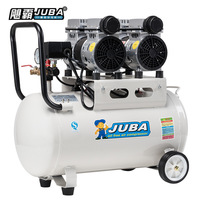 Compresseur d'air sans huile Juba 55L, 2 cylindres, type piston, pour usage dentaire et peinture