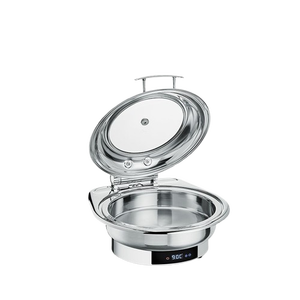 Poêle à buffet électrique commercial 9L avec caractéristiques durables en acier inoxydable Table d'isolation pour hôtel et restaurant CNC <span class=keywords><strong>Bubi</strong></span> Design - Product Image 4