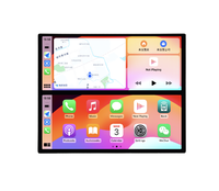 Autoradio universel 12,3 pouces Android à double écran, navigation, lecteur multimédia vidéo, stéréo, autoradio, Carplay, unité principale