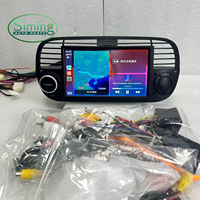 Pour Fiat 500 2007-2015 7 pouces Android 13 Carplay Autoradio Lecteur multimédia Navigation Auto 2 USB WIFI BT 1 Din Style de voiture d'origine