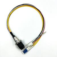 HDTV hybrid fiber cable assembly,3K.93C FXW-2*LC/PC Hybrid Connector Fiber Optic Patch Cord