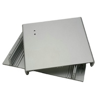 Boîtier en aluminium extrudé naturel avec découpe d'interface personnalisée pour boîtier de matériel d'acquisition de signal intégré DIY