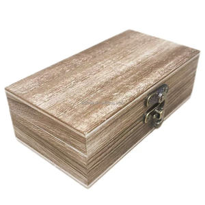 Customized Logo Paulownia Wood Crafts Sundry Storage Boxes Balsa Jewelry Display Wooden Boxes Wall Signs Product