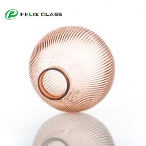 Pantalla de Lámpara LED Redonda de Vidrio Azul de Tamaño Personalizado con Función de Cuidado Ocular, Regulable, Tamaño Mediano para Lámpara Colgante - Product Image 4