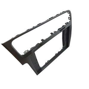 Pour VOLKSWAGEN <span class=keywords><strong>GOLF</strong></span> <span class=keywords><strong>7</strong></span> 10.1 pouces cadre de l'autoradio Fascia conduite à gauche stéréo GPS lecteur DVD panneau d'installation tableau de bord Surround Kit - Product Image 5
