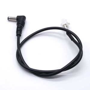Kabel Adaptor Daya dengan Bentuk L, Konektor DC 5.5x2.1mm Male Sudut Kanan ke XH2.54 2Pin Female - Product Image 2