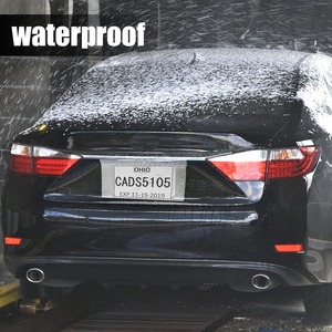 Nuevas Fundas Protectoras para Matrículas de <span class=keywords><strong>Coche</strong></span>, Cubiertas Temporales para Placas de Concesionario - Product Image 5