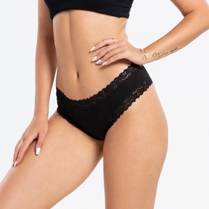 High Quality Custom Cotton Ladies Lace Luxury Underwear Comfortable Everyday Bikini Panties French <strong>Knickers</strong> for Women - Product Image 2