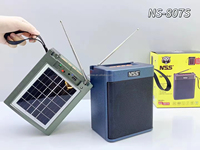 Nns NS-817S parti sistemi kablosuz akışı şarj edilebilir disko-LED ışık-up BT hoparlör taşınabilir FM radyo
