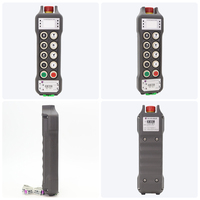 Control Remoto Inalámbrico Industrial Recargable de Doble Velocidad y 8 Botones para Grúas de Bombas de Concreto