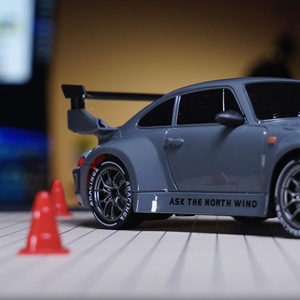 Afstandsbediening voor kinderen, driftauto, traploze snelheid, half schaal gaspedaal, jongen, <span class=keywords><strong>RC</strong></span>-raceauto, speelgoed, verjaardagscadeau - Product Image 4