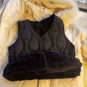 <span class=keywords><strong>Chaleco</strong></span> <span class=keywords><strong>Acolchado</strong></span> de Terciopelo de Moda Otoño-Invierno 2026, <span class=keywords><strong>Chaleco</strong></span> Corto Cálido para Hombre y <span class=keywords><strong>Mujer</strong></span>, <span class=keywords><strong>Chaleco</strong></span> de Pareja, Chaqueta - Product Image 5