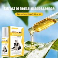 Zourunan Nouvelle Arrivée Spray Soin Herbal pour Animaux Extrait de Plante d'Eucalyptus Brume pour Chiens et Chats Toilettage du Pelage 100ml OEM ODM