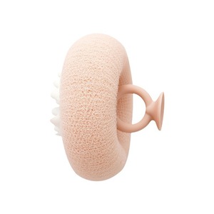 Éponge de bain multifonctionnelle avec ventouse pour la salle de bain, outil de nettoyage et de gommage pour la douche - Product Image 4