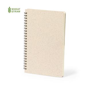 Cuaderno Espiral A5 Personalizado, Ecológico y Sostenible, con Cubierta de Paja de Trigo y PP Reciclado, Material de Papelería para Oficina - Product Image 1