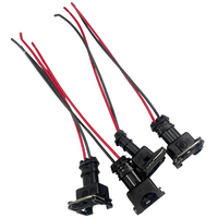 Conector de sensor de 2 pines para arnés de cableado de gasolina para piezas de motor automotriz, adaptador de enchufe CC-01