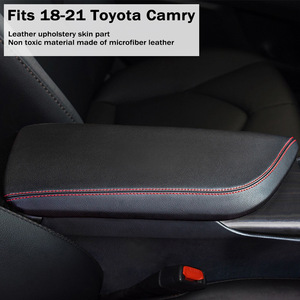 Funda Protectora de Cuero para Reposabrazos de Toyota Camry 2018-2021, 8.ª Generación, Consola Central, Accesorio de Almacenamiento - Product Image 2