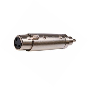 Convertidor de audio Jinsanhu, conector macho RCA a hembra XLR, conector metálico para equipos de audio - Product Image 1
