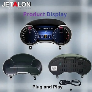 Tableau de bord LCD, compteur de vitesse, Mercedes Benz Classe R 2006-2017, ML/GL 2005-2010, cockpit virtuel numérique, groupe d'instruments, USB - Product Image 1