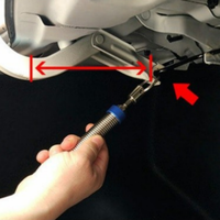 Dispositif de levage automatique du coffre de voiture avec ressort réglable – Accessoire automobile pour ouverture automatique du couvercle du coffre