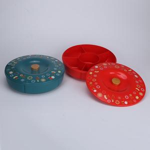 Chinees Nieuwjaars snackplateau, snoep- en noten serveerplateau, verdeeld voedselplateau voor snoepjes, salontafel - Product Image 6