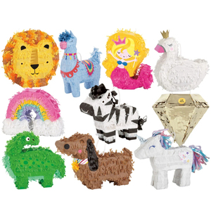 Nicro personnalisé licorne <span class=keywords><strong>dinosaure</strong></span> chien bébé fille fête d'<span class=keywords><strong>anniversaire</strong></span> décoration de Table faveur jouet confettis en gros Mini Pinata pour les enfants - Product Image 1