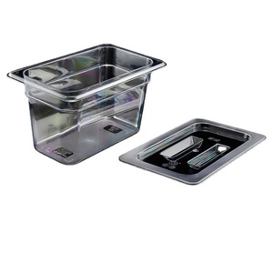 Plato de autoservicio para hot pot (1/4 porción); plato de frutas y verduras para restaurante/cantina de autoservicio; gran espacio - Product Image 2