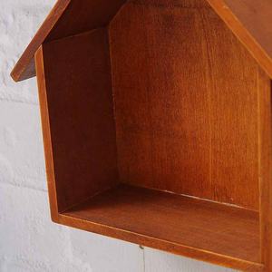 Pared de madera maciza, bonita casa pequeña, estante para habitación de niños, jardín de infantes, comedor, almacenamiento de madera, estante decorativo, partición - Product Image 6