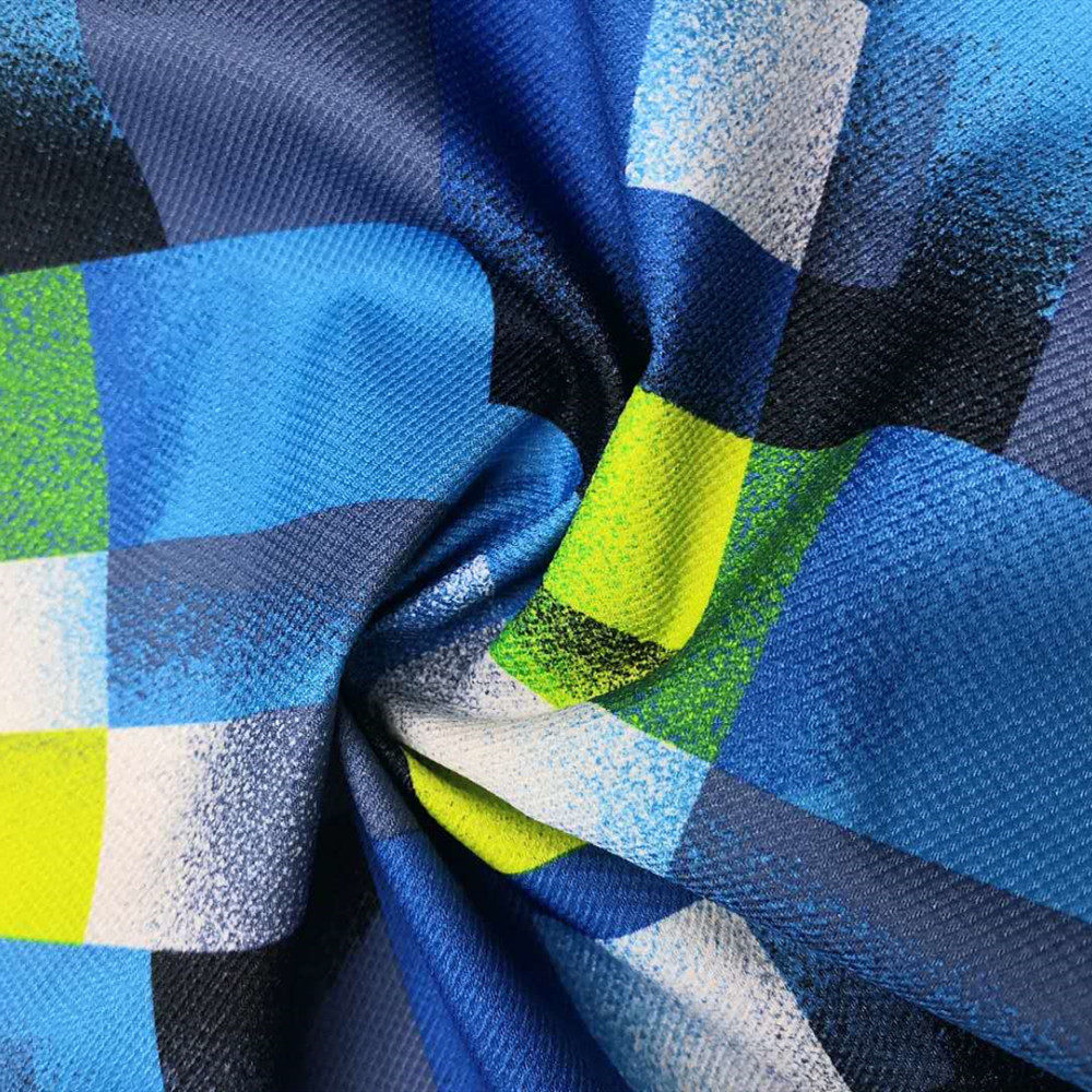 100% полиэстер саржа, дышащая простыня с водяным принтом, персиковая ткань для постельного белья