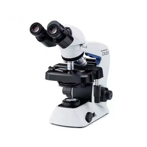 Microscope biologique numérique Olympus CX23 avec source de lumière LED, tube binoculaire et caméra pour usage optique - Product Image 1