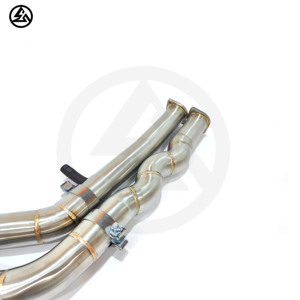 Sistema de Escape Catback con Válvulas CSZ de Envío Rápido, Acero Inoxidable SS304, para <span class=keywords><strong>BMW</strong></span> M2 <span class=keywords><strong>Competition</strong></span> M2C F87 3.0T S55, Sistema de Escape Axleback con Control Remoto - Product Image 5