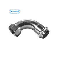 Connecteur fileté mâle à femelle forgé SS 304 raccord de tuyau de mamelon connecteur d'accouplement hydraulique