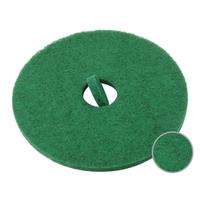 Tampon de polissage professionnel en fibre de polyester haute résistance pour le nettoyage et le récurage des sols de centres commerciaux, disponible pour le marbre