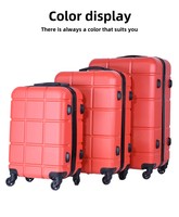 Valise à roulettes à grande capacité avec logo personnalisé, légère, avec serrure à code, pour les voyages quotidiens, valise à roulettes, bagage à main