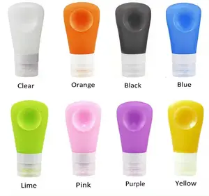 Travel Bottles For Toiletries With Suction Cup Travel Size Containers Leak Proof Refillable Travel Accessories Shampoo Bottles