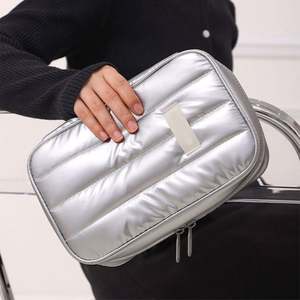 Organisateur de câbles de voyage, pochette étanche pour appareils électroniques, pour chargeurs, câbles, accessoires technologiques portables, étui avec compartiments à fermeture éclair - Product Image 1