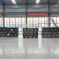 Commercial Stack Washer Dryer Heavy Duty Industrial Washer Dryer for Laundromat Hotel Apartment OEM Factory