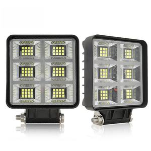 Luz de Trabajo LED de 4 Pulgadas, 144W, 12V, 72smd, Faros Cuadrados de 36MM, Luces Antiniebla para Conducir, Impermeables, 2 Años de Garantía, para Automóvil, Camioneta, Motocicleta - Product Image 1