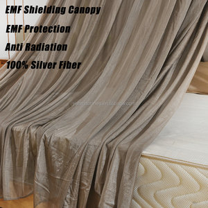 Tienda de campaña de bloqueo EMF | BLOCK EMF Silver Fiber Dome Bed Canopy | Alternativa a las fundas y sábanas de colchón - Product Image 5