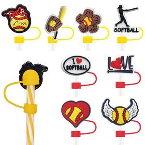 Pailles en silicone détachables de 10 mm, série sport universelle anti-poussière pour casquette de baseball, vente en gros, offre spéciale - Product Image 2